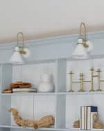 Image 5 of 5: Crystorama Medford 1-Light Wall Mount