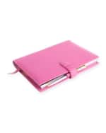 Image 4 of 4: ROYCE New York Monogrammed Executive Weekly Leather Calendar Planner