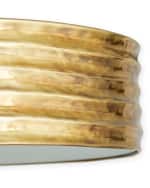 Image 3 of 4: Arteriors Anna Semi-Flush Mount
