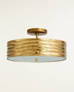 Image 1 of 4: Arteriors Anna Semi-Flush Mount