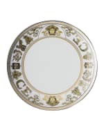 Image 1 of 2: Versace Virtus Gala White Salad Plate