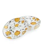Image 4 of 5: Michael Aram Pomegranate Tidbit Plate Set