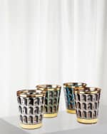 Image 1 of 2: Jonathan Adler Boxed Arcade Multi Glassware Set
