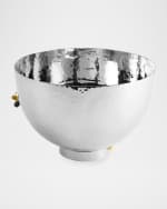 Image 4 of 5: Michael Aram Olive Branch Large Bowl