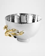 Image 5 of 5: Michael Aram Olive Branch Large Bowl