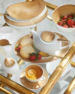 Image 2 of 2: Neiman Marcus Brushstroke Gold Tureen