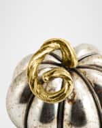 Image 5 of 5: Michael Aram Glass Pumpkin Decor -  Small