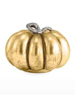Image 2 of 5: Michael Aram Glass Pumpkin Decor -  Medium