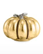 Image 3 of 5: Michael Aram Glass Pumpkin Decor -  Medium