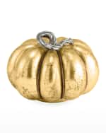 Image 1 of 5: Michael Aram Glass Pumpkin Decor -  Medium