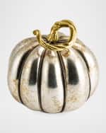 Image 3 of 5: Michael Aram Glass Pumpkin Decor -  Large