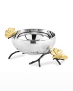 Image 4 of 5: Michael Aram Butterfly Ginkgo Small Bowl