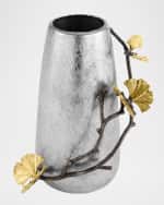 Image 2 of 5: Michael Aram Butterfly Ginkgo Small Vase