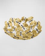 Image 2 of 5: Michael Aram Butterfly Ginkgo Centerpiece Bowl