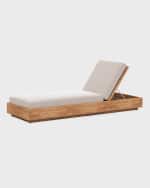 Image 2 of 2: Four Hands Kinta Outdoor Chaise