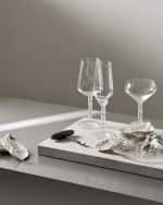 Image 3 of 6: Orrefors Carat Coupe Glasses, Set of Two
