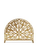 Image 3 of 3: Arched Cut-Out Fire Screen