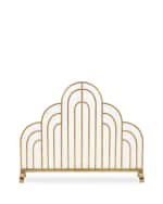Image 2 of 2: Multi Arched Fire Screen