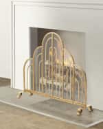 Image 1 of 2: Multi Arched Fire Screen