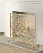 Image 1 of 3: Scroll Accent Fire Screen