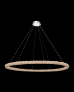 Image 2 of 2: Allegri Crystal by Kalco Lighting Lina 60" LED Pendant Light