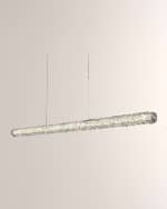 Image 1 of 2: Allegri Crystal by Kalco Lighting Lina 62" LED Island Light