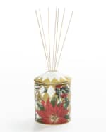 Image 2 of 2: Halcyon Days Parterre With Poinsettia Reed Diffuser
