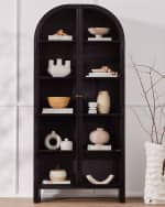 Image 2 of 5: Four Hands Breya Tall Cabinet