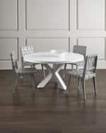 Image 3 of 3: Worlds Away Ponce De Leon Dining Table