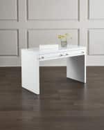 Image 1 of 3: Worlds Away Evelyn Writing Desk