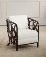 Image 1 of 5: Palecek Warren Lounge Chair