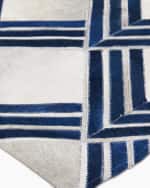 Image 3 of 4: Exquisite Rugs Costilla Hair On Hide Rug, 10' x 14'