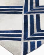 Image 3 of 5: Exquisite Rugs Costilla Hair On Hide Rug, 5' x 8'