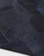 Image 4 of 6: Exquisite Rugs Crescent Hair on Hide Rug, 10' x 14'