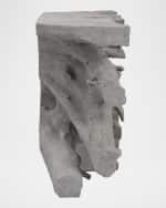 Image 2 of 2: Phillips Collection Cast Root Console, Charcoal Stone