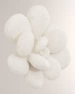 Image 2 of 3: Phillips Collection Oviferum Succulent Wall Art, White Stone