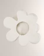 Image 3 of 3: Phillips Collection Oviferum Succulent Wall Art, White Stone