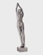 Image 2 of 4: Phillips Collection Standing Diving 83" Outdoor Sculpture