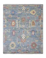 Image 2 of 4: Haven & Loom Fanning Hand Knotted Rug, 6' x 9'