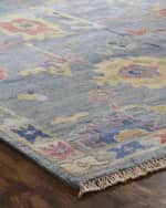 Image 4 of 5: Haven & Loom Fanning Hand Knotted Rug, 9' x 12'