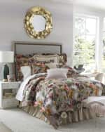 Image 3 of 3: Austin Horn Collection Thalia Feather/Down Pillow, Blush