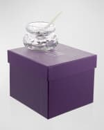 Image 3 of 3: William Yeoward Crystal Caprice Caviar Server For 2 With Spoon
