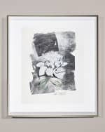 Image 1 of 2: RFA Fine Art 'Silver Flower Peony' Wall Art