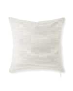 NEW Custom Ralph Lauren Driver Stripe Accent Pillow White Piping