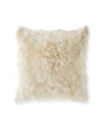 Image 3 of 3: Massoud Suri Alpaca Square Pillow
