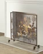 Image 1 of 2: Bird Accent Fire Screen