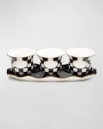Image 1 of 2: MacKenzie-Childs Courtly Check Herb Garden Set