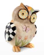 Image 1 of 4: MacKenzie-Childs Poplar Ridge Owl