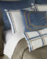 Image 4 of 4: Lili Alessandra Chloe Velvet Coverlet, King