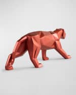 Image 3 of 4: Lladro Panther Decorative Accent